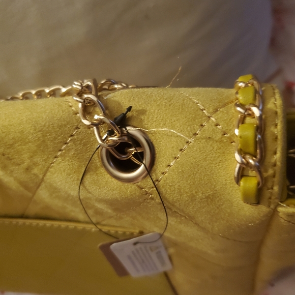 A gorgeous  faux suede satchel type crosdbody bag - Picture 5 of 12